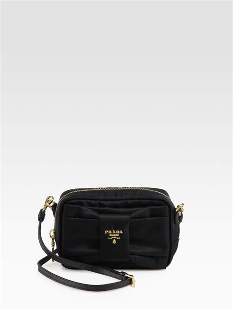 prada bow logo plaque crossbody bag|Prada crossbody bags on sale.